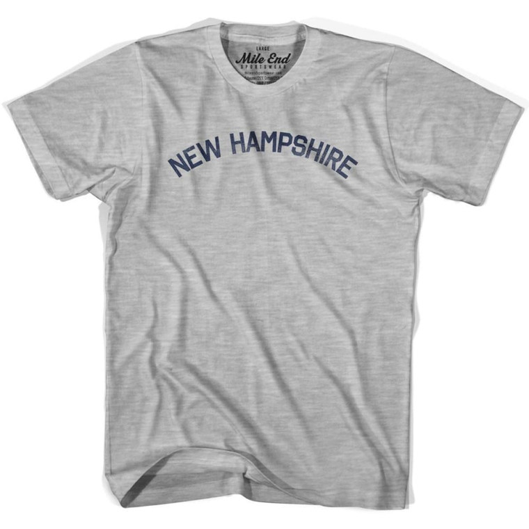 New Hampshire Union Vintage T-Shirt - Grey Heather