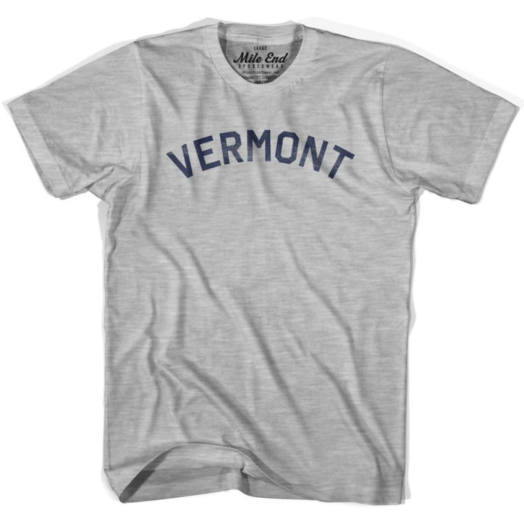 Vermont Union Vintage T-Shirt - Grey Heather