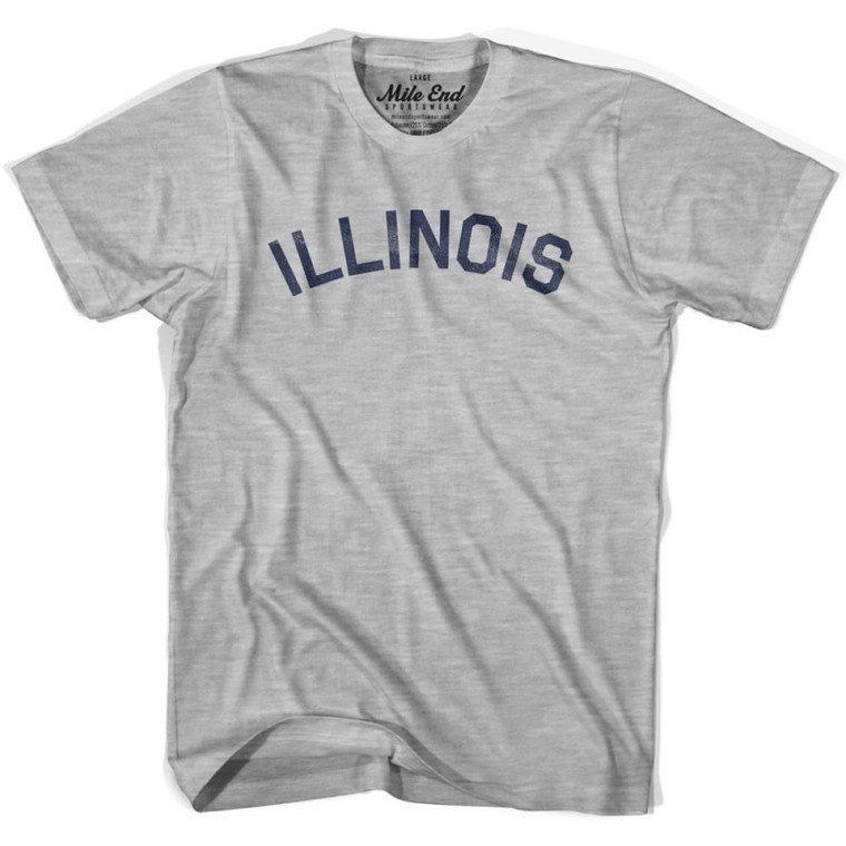 Illinois Union Vintage T-Shirt - Grey Heather