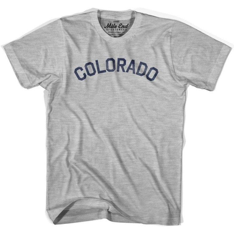 Colorado Union Vintage T-Shirt - Grey Heather