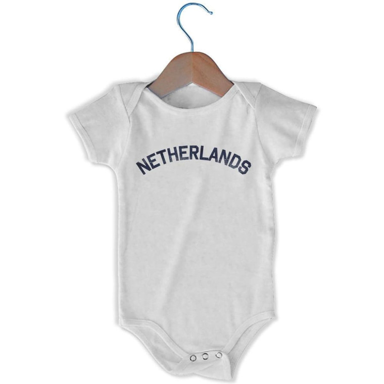 Netherlands Infant One-piece - White