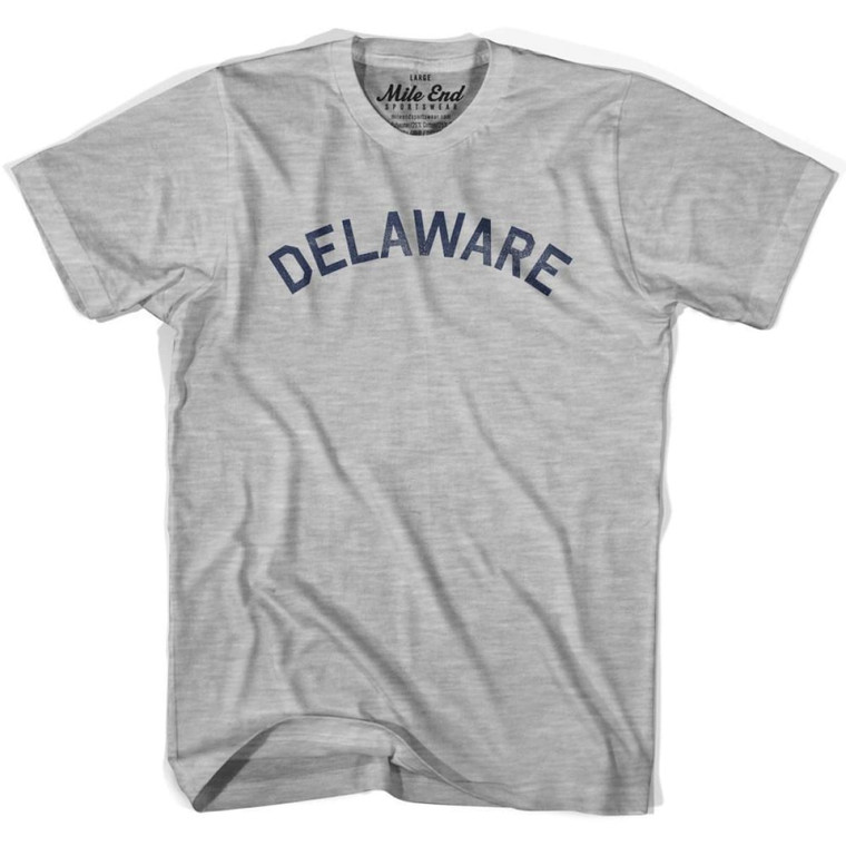 Delaware Union Vintage T-Shirt - Grey Heather