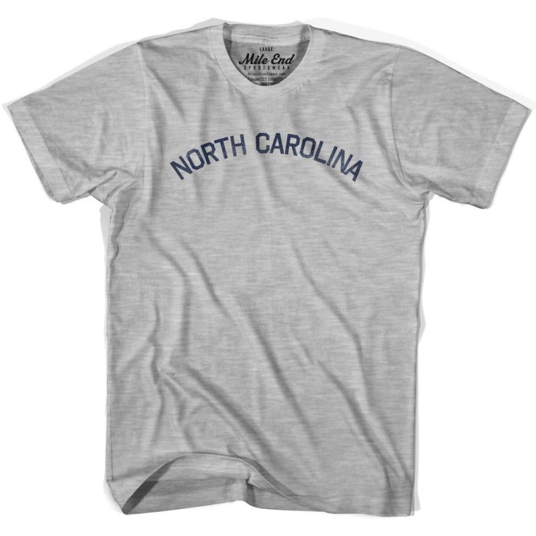 North Carolina Union Vintage T-Shirt - Grey Heather