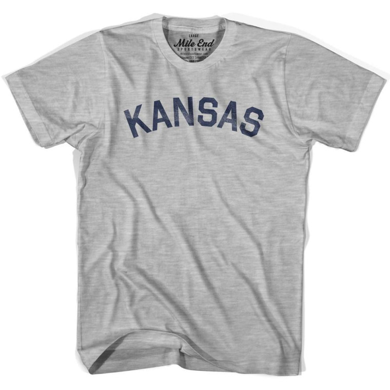 Kansas Union Vintage T-Shirt - Grey Heather