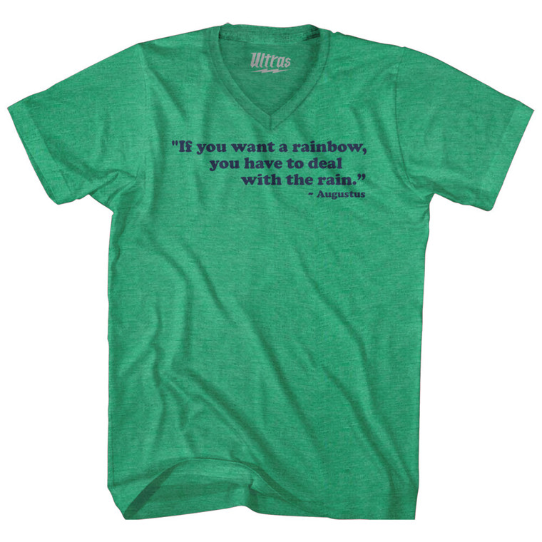 Nothing Is Impossible To Him Who Will Try Alexander Adult Cotton T-shirt - Light Blue