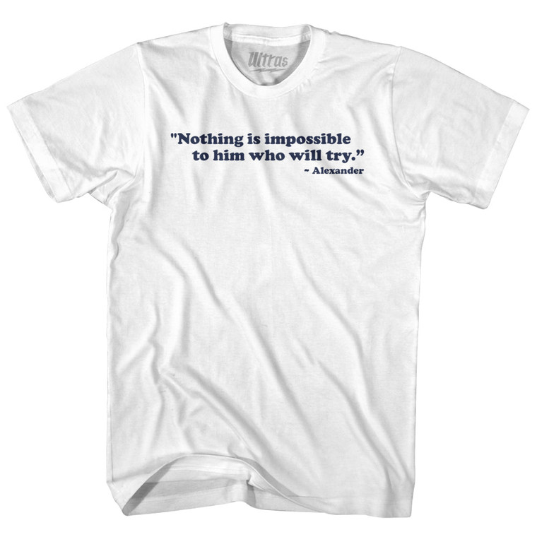 School's Out Forever Adult Tri-Blend T-shirt - Athletic White