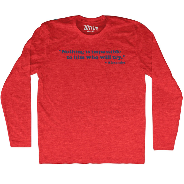 On The Road Again Adult Tri-Blend T-shirt - Athletic Green