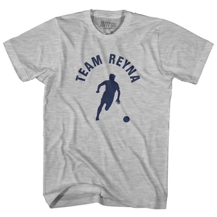 Team Reyna USA Soccer Adult Cotton T-shirt - Grey Heather