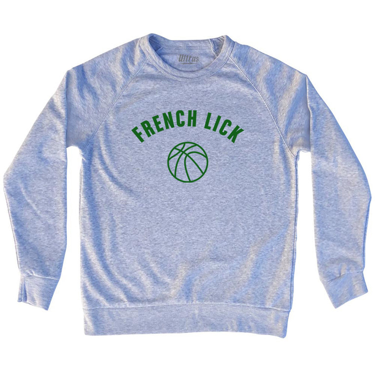 French Lick Basketball Adult Tri-Blend Sweatshirt - Grey Heather