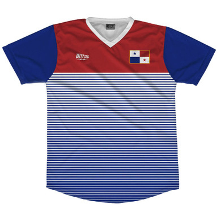 Panama Rise Soccer Jersey Made In USA - Blue Red