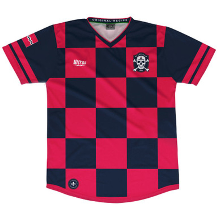 St Louligans 2022 Soccer Jersey Made In USA - Red & Blue