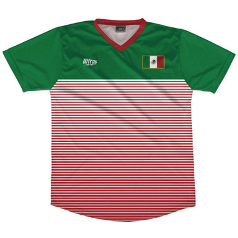 Mexico Rise Soccer Jersey Made In USA - Green White