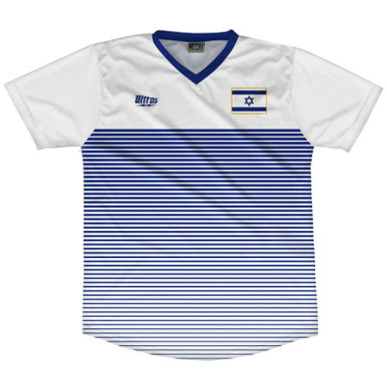 Israel Rise Soccer Jersey Made In USA - Blue White