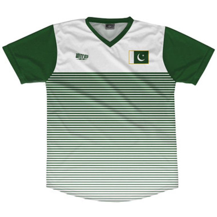 Pakistan Rise Soccer Jersey Made In USA - Green White