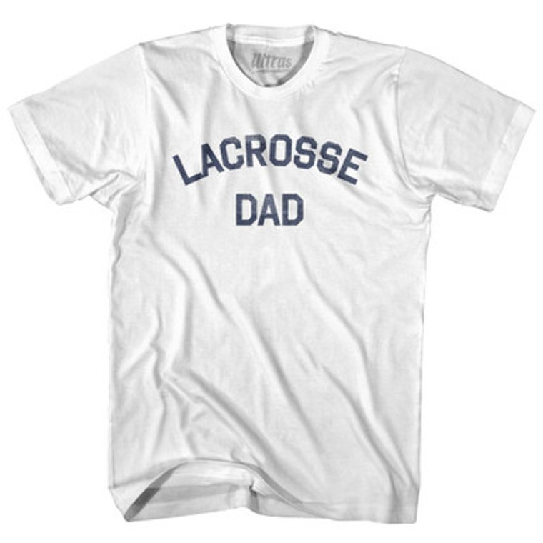 Lacrosse Dad Women Cotton Junior Cut T-Shirt by Ultras