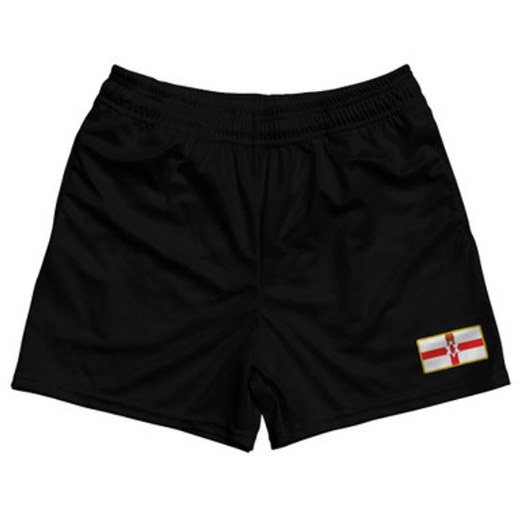 Northern Ireland Country Heritage Flag Rugby Shorts Made In USA by Ultras