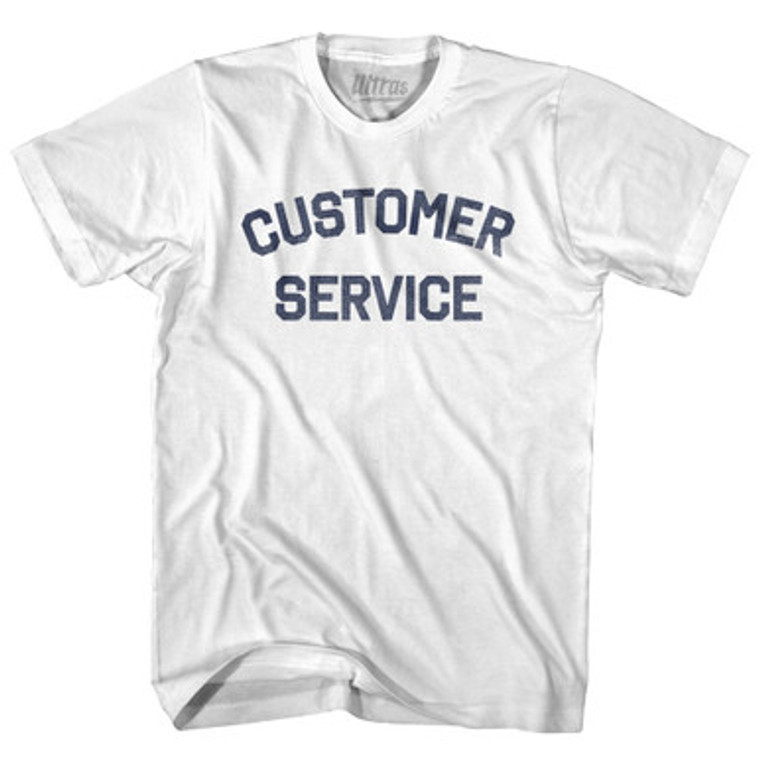 Customer Service Adult Cotton T-shirt by Ultras