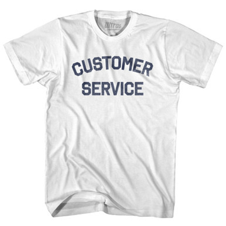 Customer Service Womens Cotton Junior Cut T-Shirt by Ultras