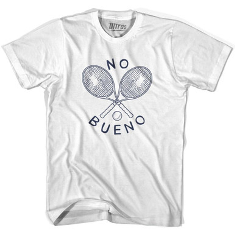 No Bueno Broken Tennis Racket Strings Adult Cotton T-shirt by Ultras