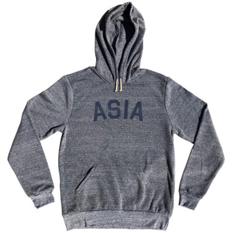 Asia Tri-Blend Hoodie - Athletic Grey