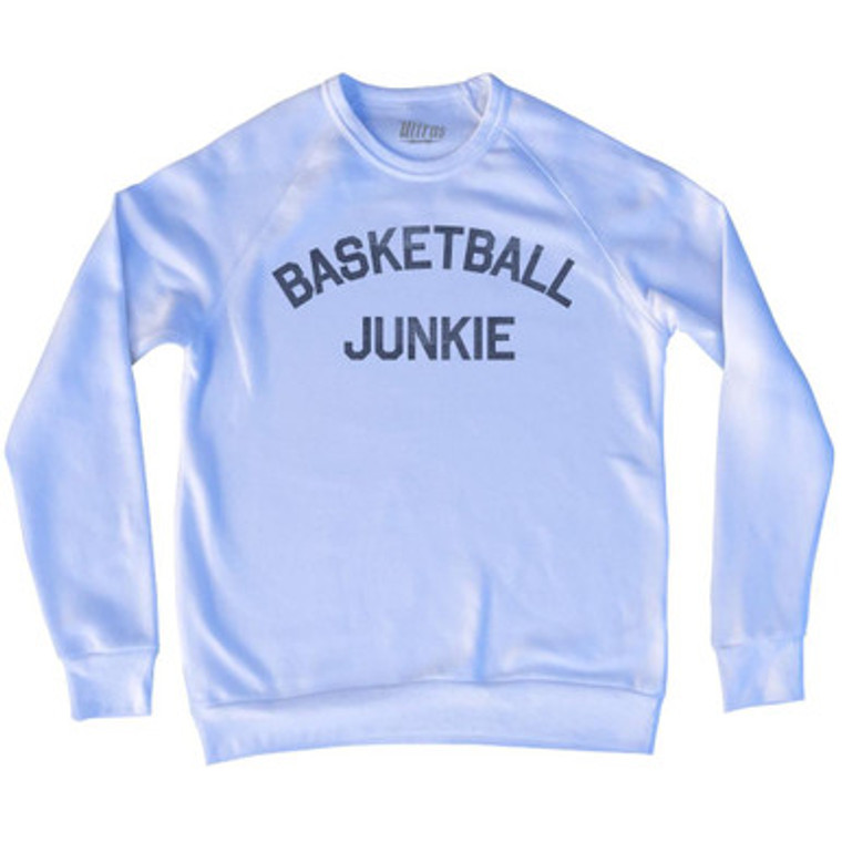 Basketball Junkie Adult Tri-Blend Sweatshirt by Ultras