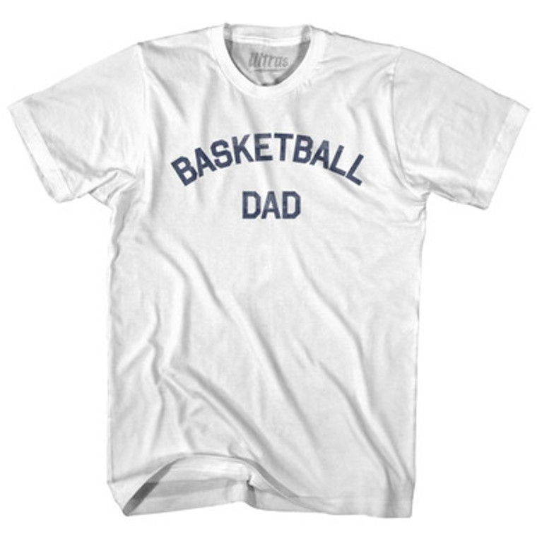 Basketball Dad Women Cotton Junior Cut T-Shirt by Ultras