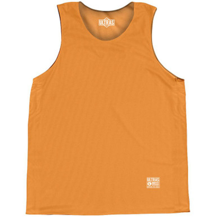 Orange Light Blank Basketball Practice Singlet Jersey Orange Light Made in USA - Orange Light