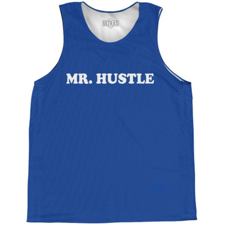 Mr. Hustle Basketball Practice Singlet Jersey - Royal