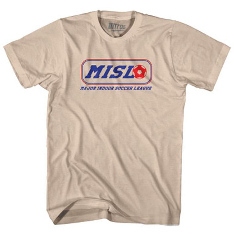 Major Indoor Soccer League MISL Soccer Logo Adult Cotton T-Shirt by Ultras