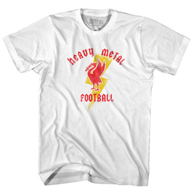 Liverpool Heavy Metal Football Youth Cotton T-Shirt by Ultras