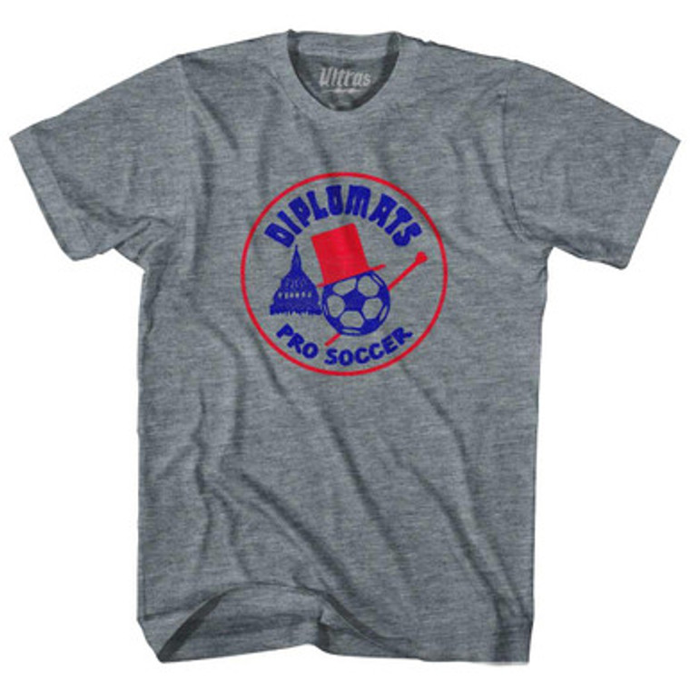 Diplomats Soccer Youth Tri-Blend T-Shirt - Athletic Grey Diplomats Soccer Youth Tri-Blend T-Shirt - Athletic Grey