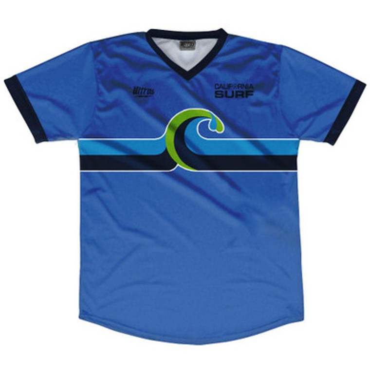 California Surf Soccer Jersey Made In USA - Blue