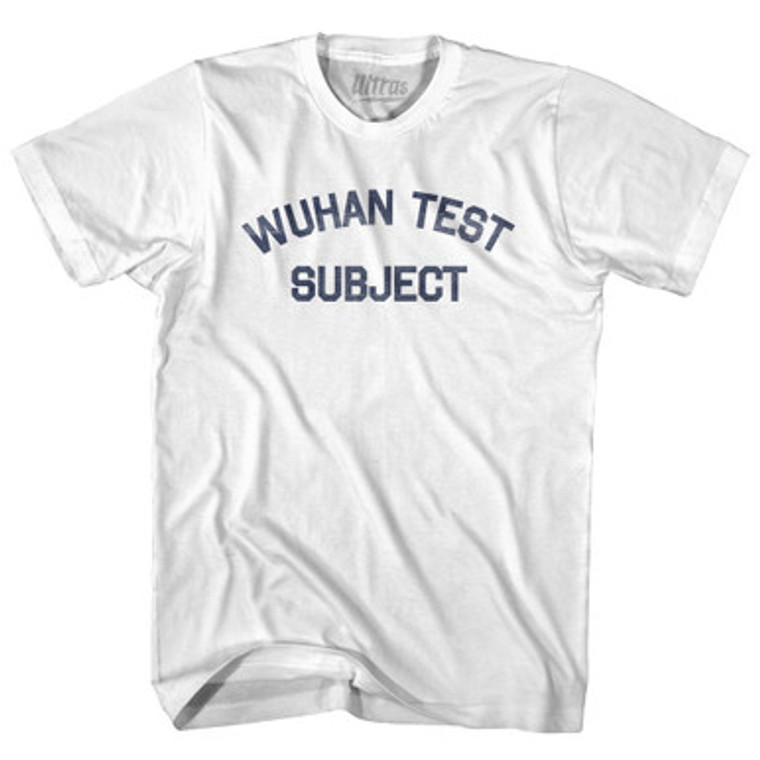 Wuhan Test Subject Adult Cotton T-Shirt by Ultras