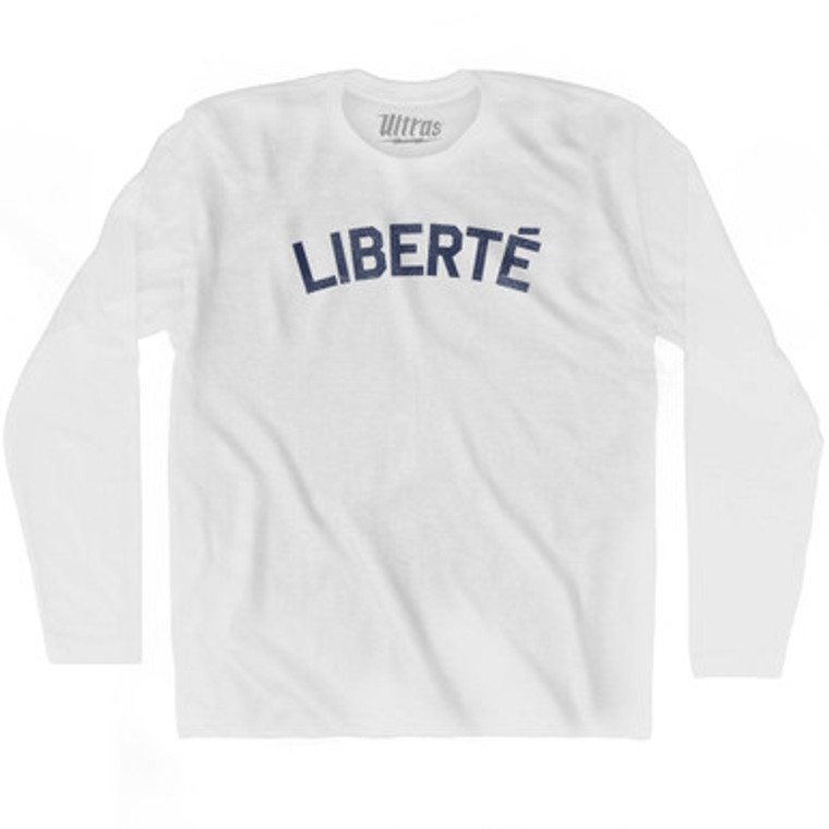 Freedom Collection French 'Liberte' Adult Cotton Long Sleeve T-Shirt by Ultras