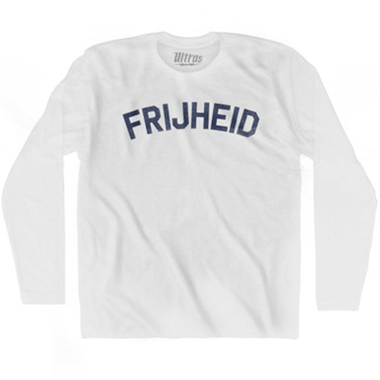 Freedom Collection Frisian 'Frijheid' Adult Cotton Long Sleeve T-Shirt by Ultras