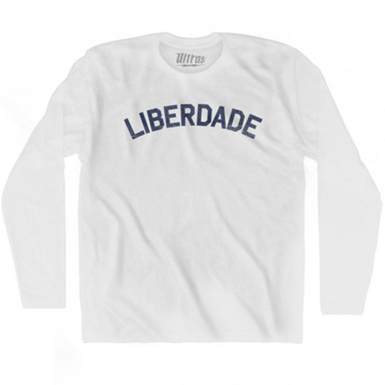 Freedom Collection Galician 'Liberdade' Adult Cotton Long Sleeve T-Shirt by Ultras