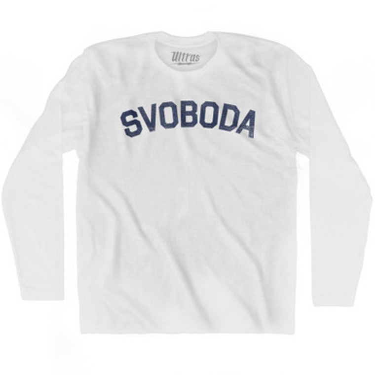 Freedom Collection Russian 'Svoboda' Adult Cotton Long Sleeve T-Shirt by Ultras