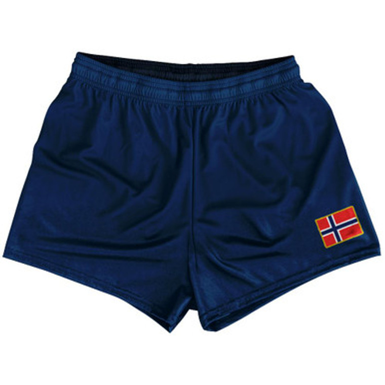 Norway Country Heritage Flag Womens & Girls Sport Shorts End Made In USA by Ultras