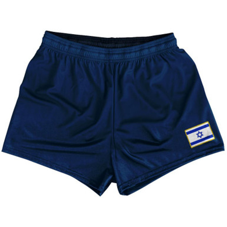Israel Country Heritage Flag Womens & Girls Sport Shorts End Made In USA by Ultras