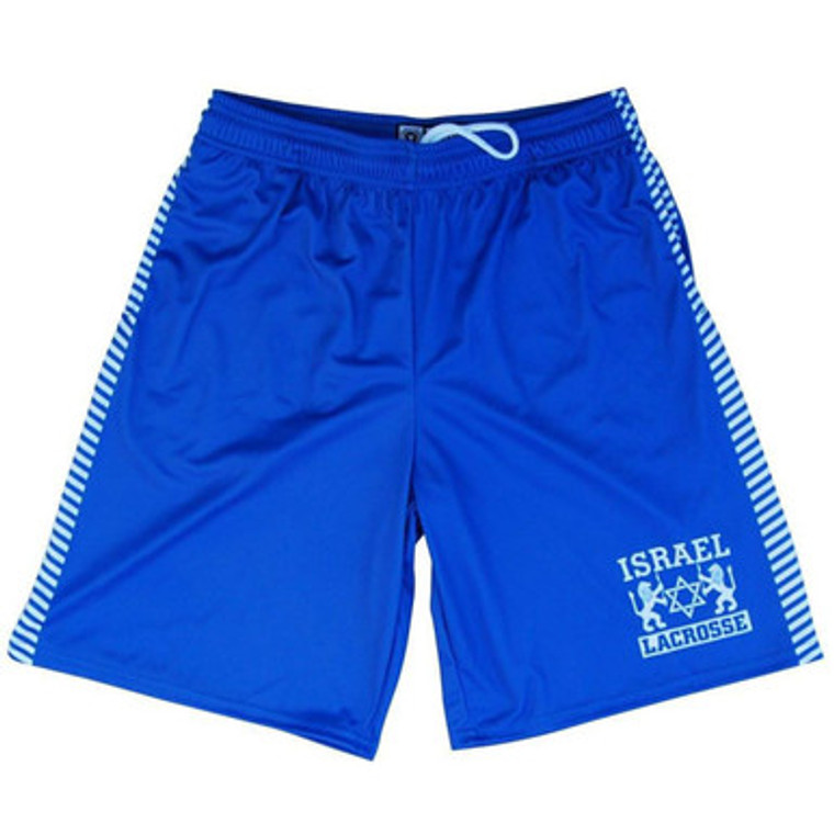 Israel Lacrosse Shorts Made in USA - Navy