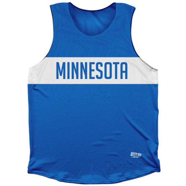 Minnesota Finish Line Athletic Tank Top-Blue