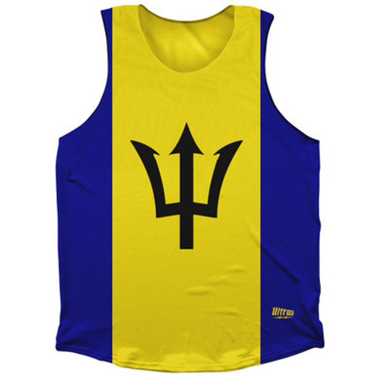 Barbados Country Flag Athletic Tank Top by Ultras