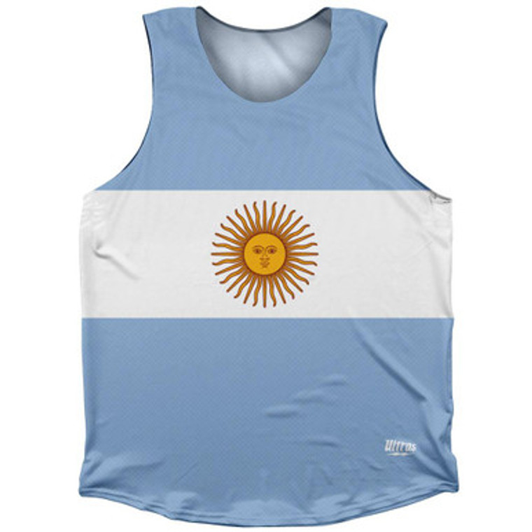 Argentina Country Flag Athletic Tank Top by Ultras