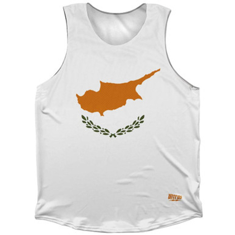 Cyprus Country Flag Athletic Tank Top by Ultras