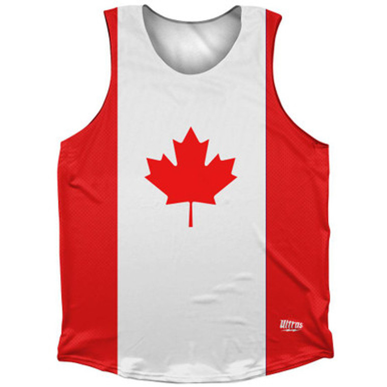 Canada Country Flag Athletic Tank Top by Ultras