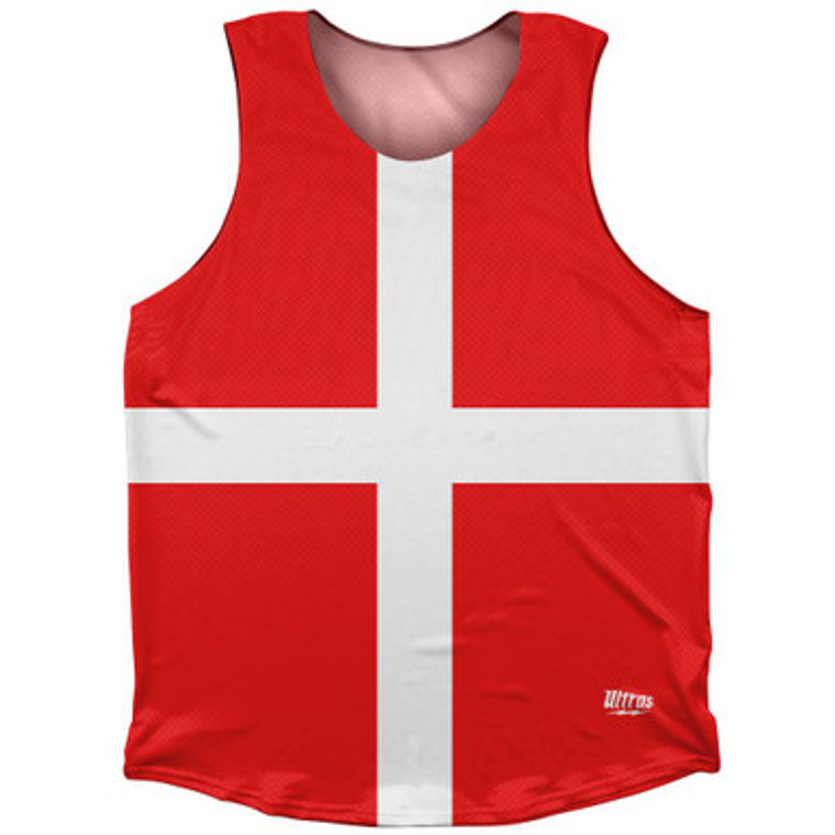 Denmark Country Flag Athletic Tank Top by Ultras