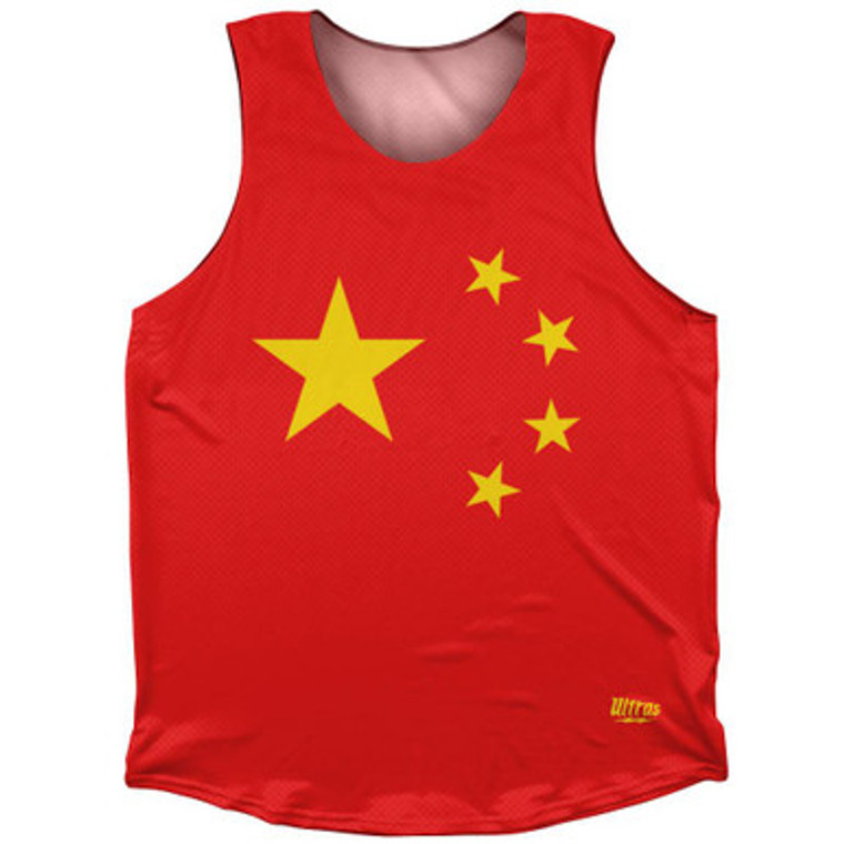 China Country Flag Athletic Tank Top by Ultras