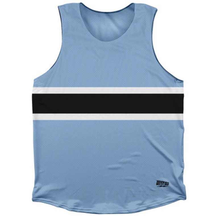 Botswana Country Flag Athletic Tank Top by Ultras