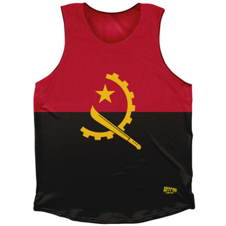 Angola Country Flag Athletic Tank Top by Ultras