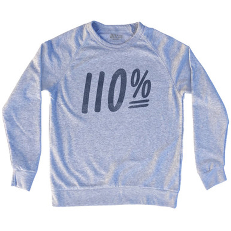 100% Adult Tri-Blend Sweatshirt